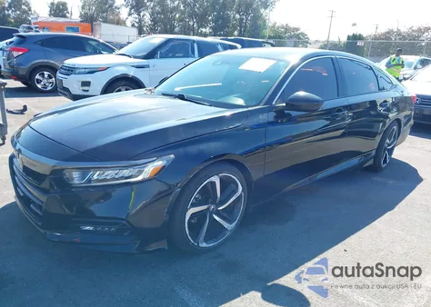 2018 Honda Accord Sport из США, поврежденный, VIN 1HGCV1F3XJA268850